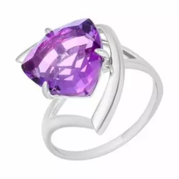 Серебряное кольцо с аметистом