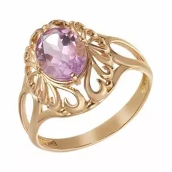 Серебряное кольцо с аметистом