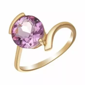 Серебряное кольцо с аметистом