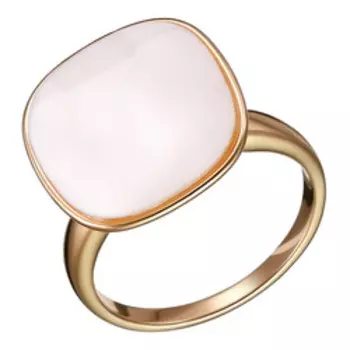 Серебряное кольцо с белым перламутром