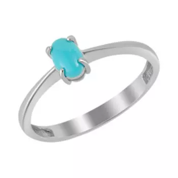 Серебряное кольцо с бирюзой
