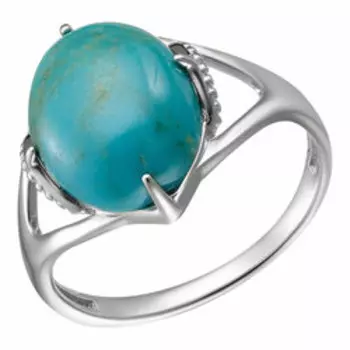 Серебряное кольцо с бирюзой