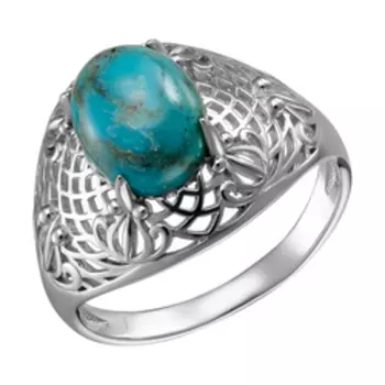 Серебряное кольцо с бирюзой