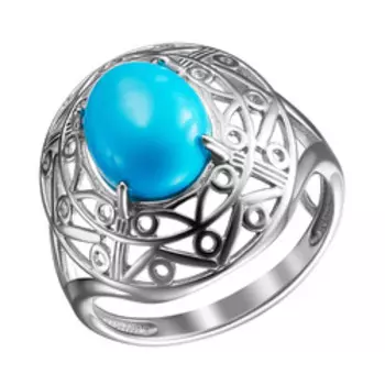 Серебряное кольцо с бирюзой