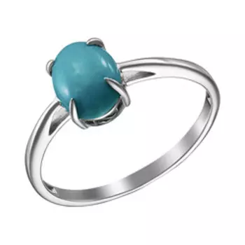 Серебряное кольцо с бирюзой