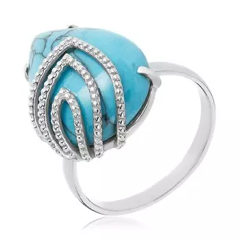Серебряное кольцо с бирюзой