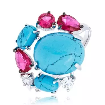 Серебряное кольцо с бирюзой