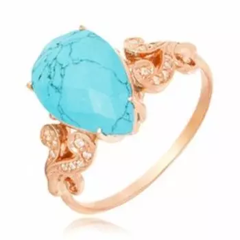 Серебряное кольцо с бирюзой