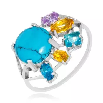 Серебряное кольцо с бирюзой