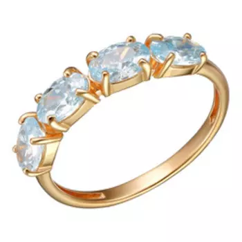 Серебряное кольцо с бриллианитами