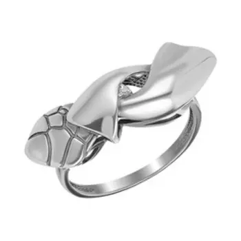 Серебряное кольцо с бриллиантом