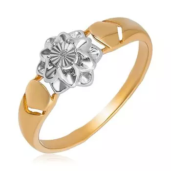 Серебряное кольцо с бриллиантом