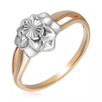 Серебряное кольцо с бриллиантом