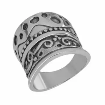 Серебряное кольцо с чернением