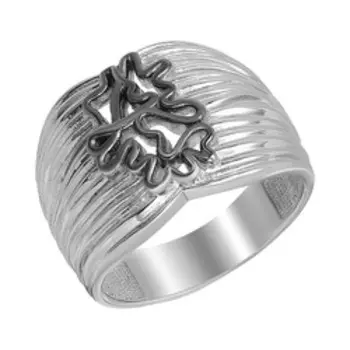 Серебряное кольцо с чернением