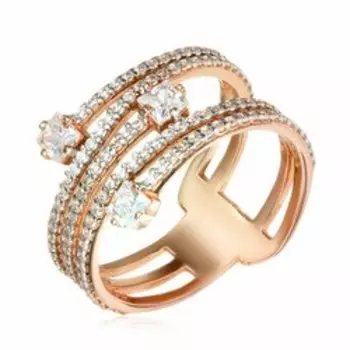 Серебряное кольцо с цирконием