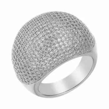 Серебряное кольцо с кубическим цирконием