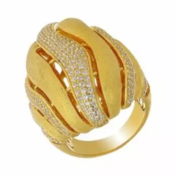 Серебряное кольцо с кубическим цирконием