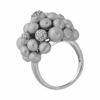 Серебряное кольцо с кубическим цирконием