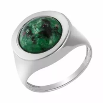 Серебряное кольцо с цоизитом