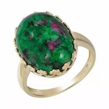 Серебряное кольцо с цоизитом