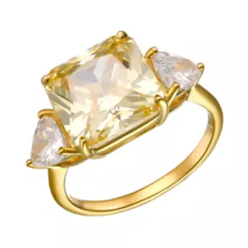 Серебряное кольцо с фианитами