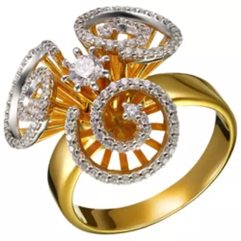 Серебряное кольцо 925 пробы