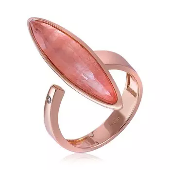 Серебряное кольцо с фианитами