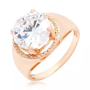 Серебряное кольцо с фианитами