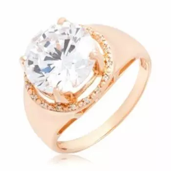 Серебряное кольцо с фианитами