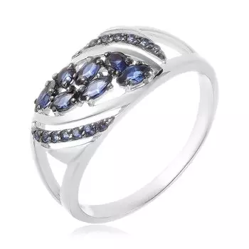 Серебряное кольцо с фианитами