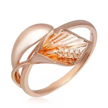 Серебряное кольцо с фианитами