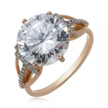 Серебряное кольцо с фианитами