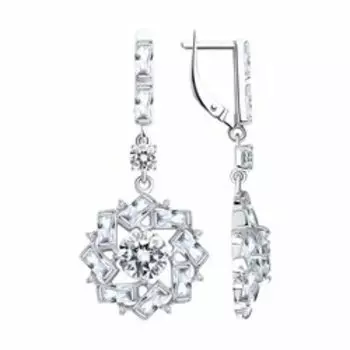 Серебряное кольцо с фианитами