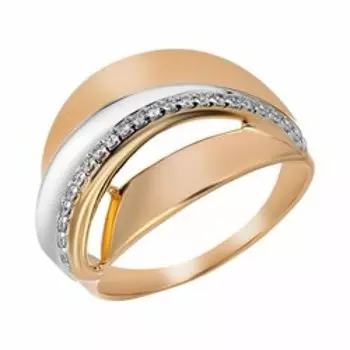 Серебряное кольцо с фианитами