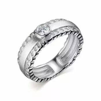 Серебряное кольцо с фианитом