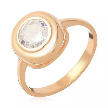 Серебряное кольцо с фианитом