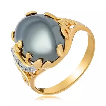 Серебряное кольцо с гематитом