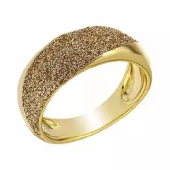 Серебряное кольцо с глиттером