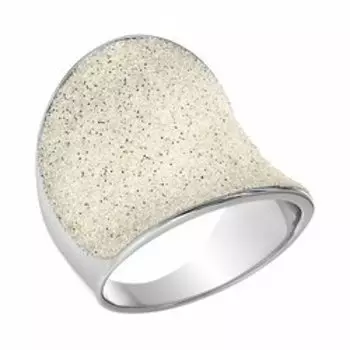 Серебряное кольцо с глиттером