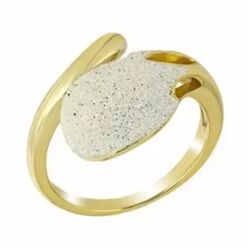 Серебряное кольцо с глиттером