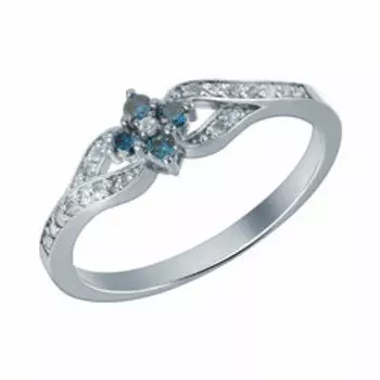 Серебряное кольцо 925 пробы