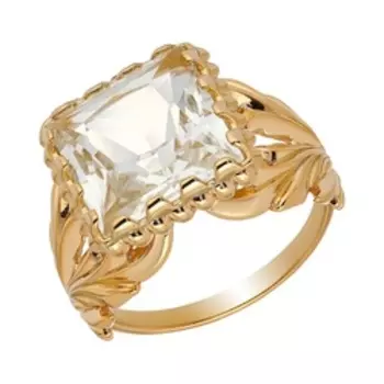 Серебряное кольцо с горным хрусталем