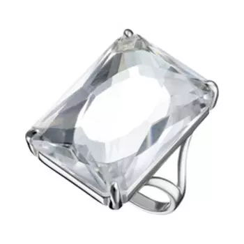 Серебряное кольцо с горным хрусталем