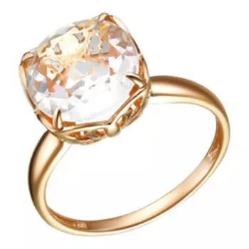 Серебряное кольцо с горным хрусталем