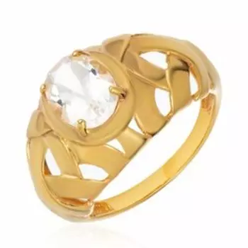 Серебряное кольцо с горным хрусталем