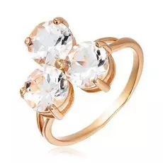 Серебряное кольцо с горным хрусталем