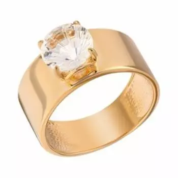 Серебряное кольцо с горным хрусталем