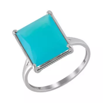 Серебряное кольцо с халцедоном