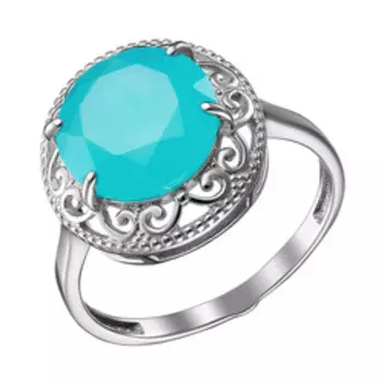 Серебряное кольцо с халцедоном